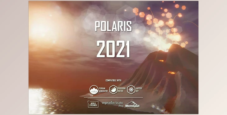 Download Unity Asset - Low Poly Terrain - Polaris 2021 v2021.1.17