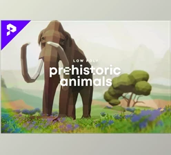Download Unity Asset - Low Poly Animated Prehistoric Animals v1.3