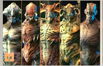Download Unity Asset - Humanoids <span class='badge badge-warning'>Monsters</span> Pack v1.1