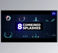 Download Combined Splashes for Premiere Pro (Videohive 52180093)