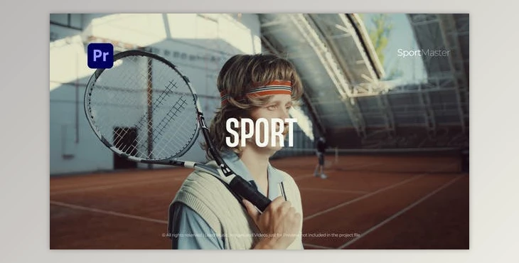Download Sports Typography Opener | MOGRT for Premier Pro (Videohive 52127076) - PR Project