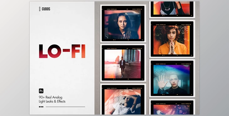 Download LO-FI | 90+ Real Analog Light Leaks Creative Market – 3710987