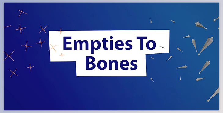 Download Blender Market - Empties To Bones v4.5 for Blender 2.8 – 4.1