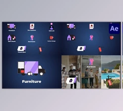 Download Real Estate Business Icons And Titles for After Effects (Videohive 52491176) - AE Project