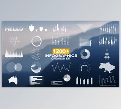 Download 1200+ Infographics Pack (Videohive 39627367) - AE Project