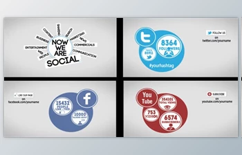 Download Promote Yourself with Social <span class='badge badge-warning'>Media</span> Networks (Videohive 2092399) - AE Project