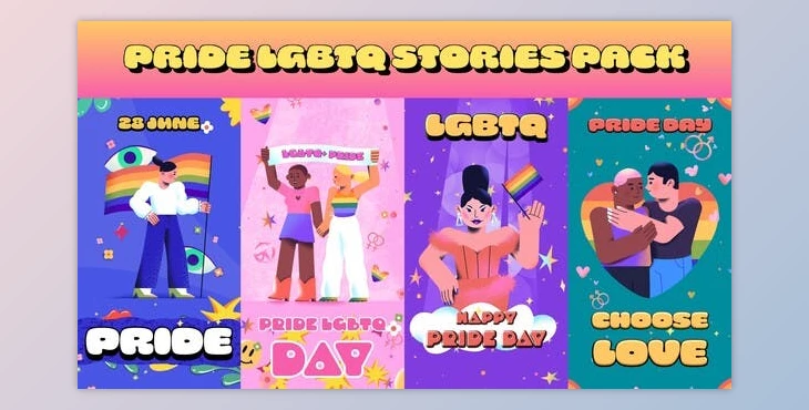 Download Pride LGBTQ Pack (Videohive 52232952) - PR Project