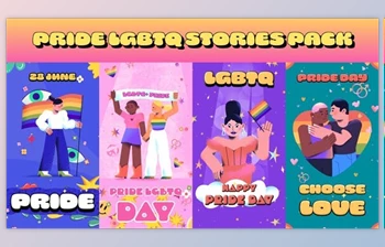 Download Pride LGBTQ Pack (<span class='badge badge-warning'>Videohive</span> 52232952) - PR <span class='badge badge-warning'>Project</span>