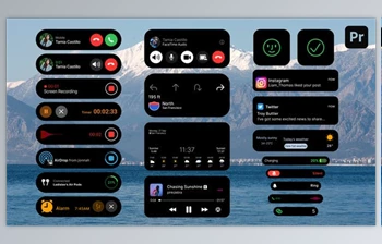 Download Phone UI <span class='badge badge-warning'>Interface</span> Pack (Videohive 52232573)