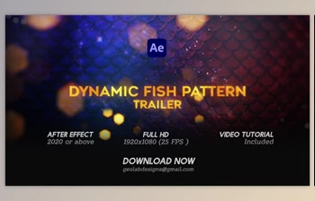 Download Dynamic <span class='badge badge-warning'>Fish</span> Pattern Trailer l Aqua Trailer (Videohive 51349785) - AE Project