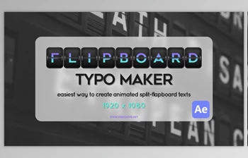 Download Flipboard Typo <span class='badge badge-warning'>Maker</span> (<span class='badge badge-warning'>Videohive</span> 52518818) - AE <span class='badge badge-warning'>Project</span>