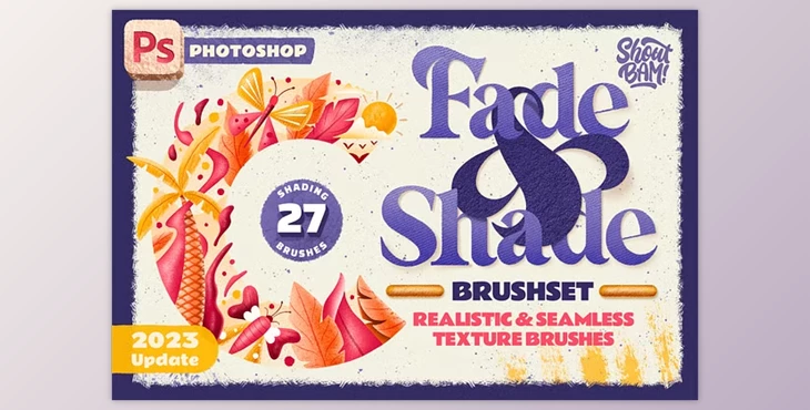 Download Fade & Shade Photoshop Brush Set Creative Market – 12698536