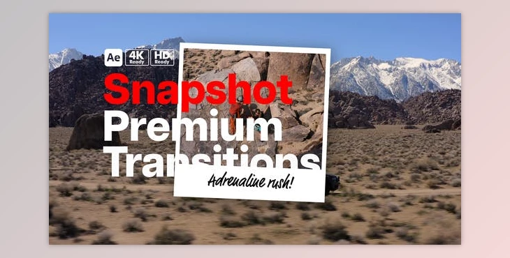 Download Premium Transitions Snapshot (Videohive 52547577) - AE Project