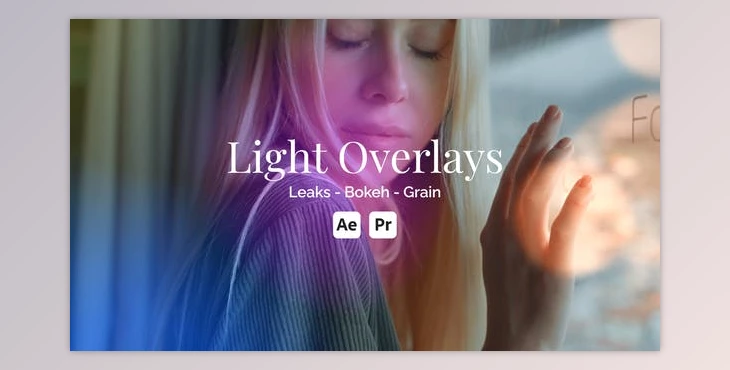 Download Light Leak Overlay Toolkit (Videohive 52494255) - AE Project