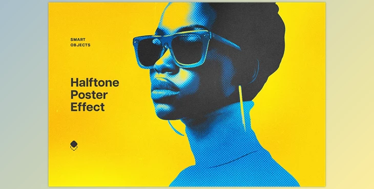 Download Halftone Poster Photo Effect - 234739042