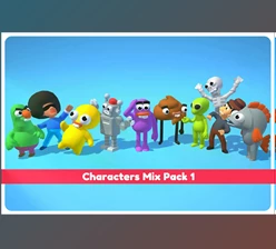 Download Unity 3D-Models Characters Mix Pack 1 v1.0