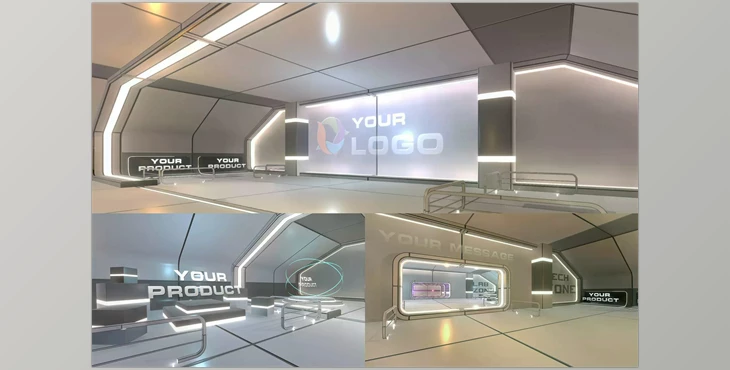 Download Unity 3D-Models 3D Showroom Level Kit Vol 1 v1.7
