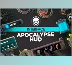 Download Unity Assets - Unity 2D Apocalypse HUD - Synty INTERFACE - GUI v1.0.1