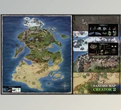 Download Unity Assets - Unity 2D Fantasy Map Creator 2 v1.2