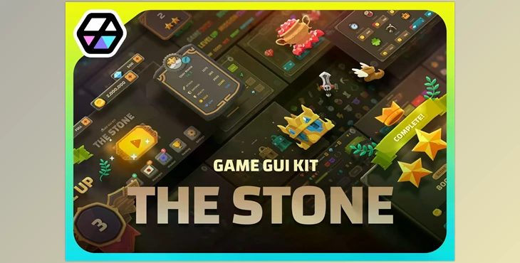 Download Unity 2D GUI - The Stone v2.1.0