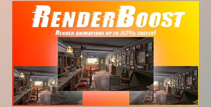 Download Blender Market - Renderboost Pro 0.2.1 Blender addon