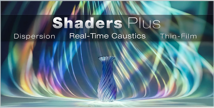 Download Blender Market - Shaders Plus - Caustics, Thin Film, Dispersion For Cycles & Eevee