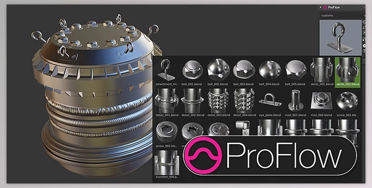 Download Blender Market - ProFlow v0.1.4 for Blender 4.1