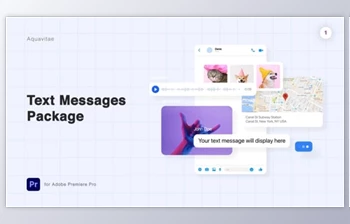 Download Text Messages Package l MOGRT for <span class='badge badge-warning'>Premiere</span> <span class='badge badge-warning'>Pro</span> (Videohive 27957120)