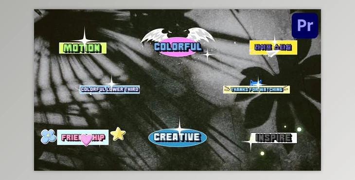Download Sticker Lower Thirds for Premiere Pro (Videohive 52279250)