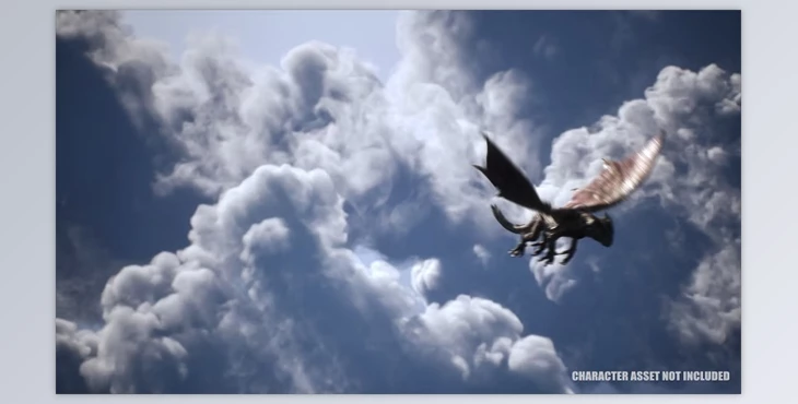 Download Unreal Engine - Clouds Generator - Niagara Fluids (Engine Version 5.3, 5.4)