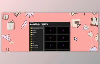 Download <span class='badge badge-warning'>Motion</span> Presets for Premiere Pro v.1.1.0
