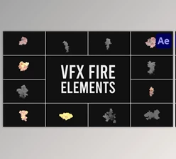Download VFX Fire Elements for After Effects (Videohive 52785716) - ae project