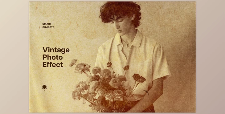 Download Vintage Sepia Photo Effect - 244656501