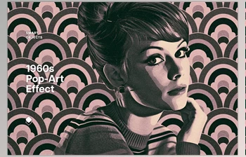 Download 1960s Pop <span class='badge badge-warning'>Art</span> Photo Effect - 273477694