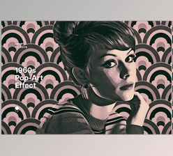 Download 1960s Pop Art Photo Effect - 273477694