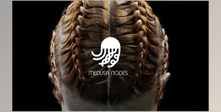 Download MEDUSA NODES - Procedural Hair System for Blender v1.1.5
