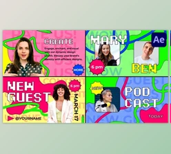 Download Podcast Promo for After Effects (Videohive 52660204) - AE Project