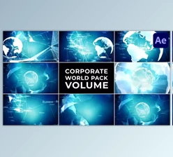 Download Corporate World Pack for After Effects (Videohive 52661052) - AE Project