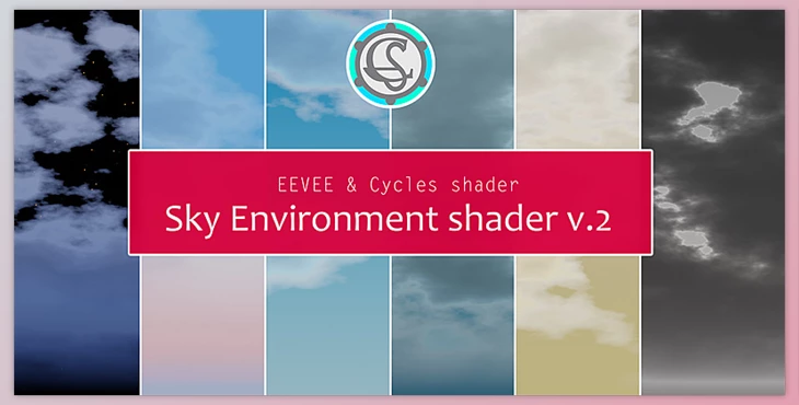 Download Blender Market - Sky Environment Shader V.2
