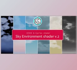 Download Blender Market - Sky Environment Shader V.2