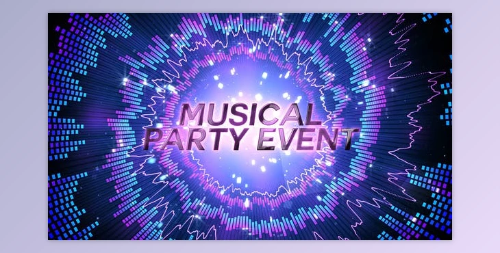 Download Musical Event Party Opener (Videohive 52897697) - AE Project