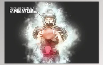 Download Powder Explore Photoshop <span class='badge badge-warning'>Action</span> - 279298247