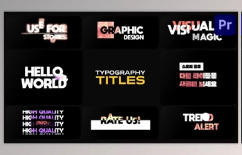 Download Typography Titles for <span class='badge badge-warning'>Premiere</span> <span class='badge badge-warning'>Pro</span> (Videohive 52531361)