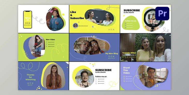 Download Youtube Slides | Premiere Pro MOGRT (Videohive 52531872)