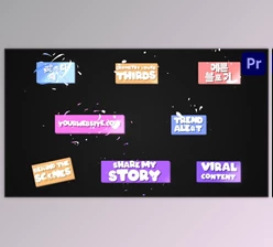 Download Funny Geometry Lower Thirds for Premiere Pro (Videohive 52532097)