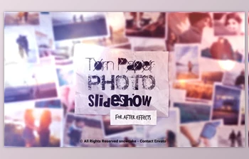 Download Torn Paper Photo <span class='badge badge-warning'>Slideshow</span> (<span class='badge badge-warning'>Videohive</span> 52949409) - AE <span class='badge badge-warning'>Project</span>