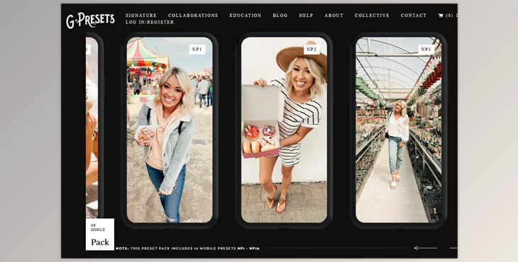 Download G-Presets: NP Mobile Preset Pack
