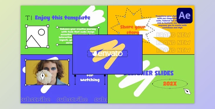 Download Designer Slides for After Effects (Videohive 52553755) - AE Project