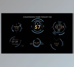 Download Countdown Timer Toolkit V32 (Videohive 52592296) - AE Project