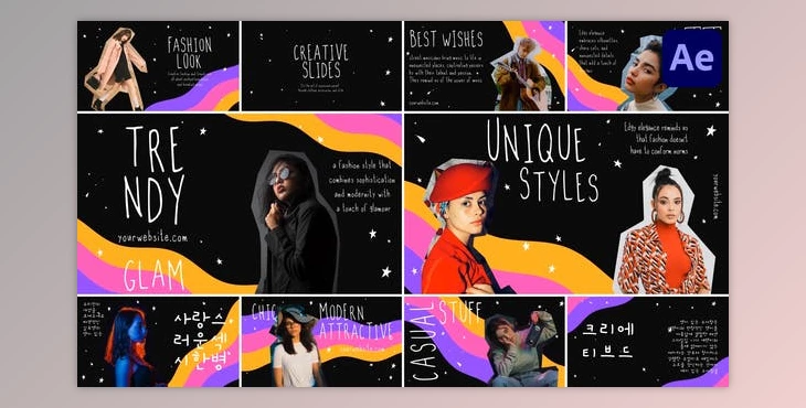 Download Colorful Creative Slides for After Effects (Videohive 52509000) - AE Project